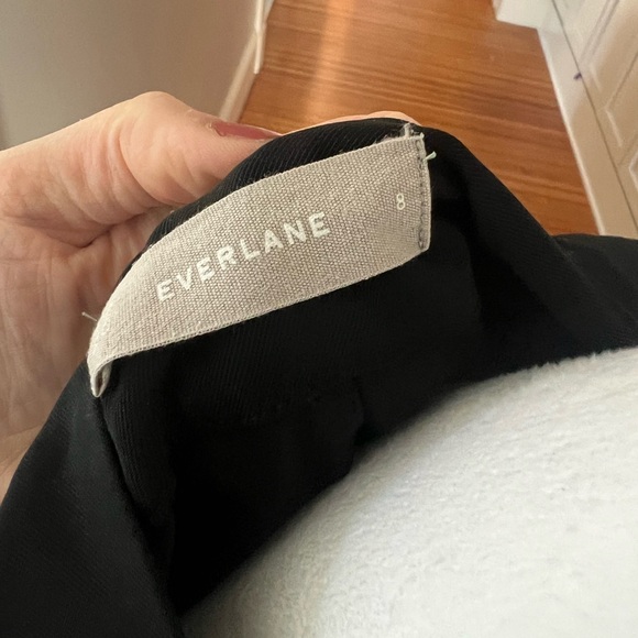Everlane wrap dress - black size 8 - Picture 4 of 7